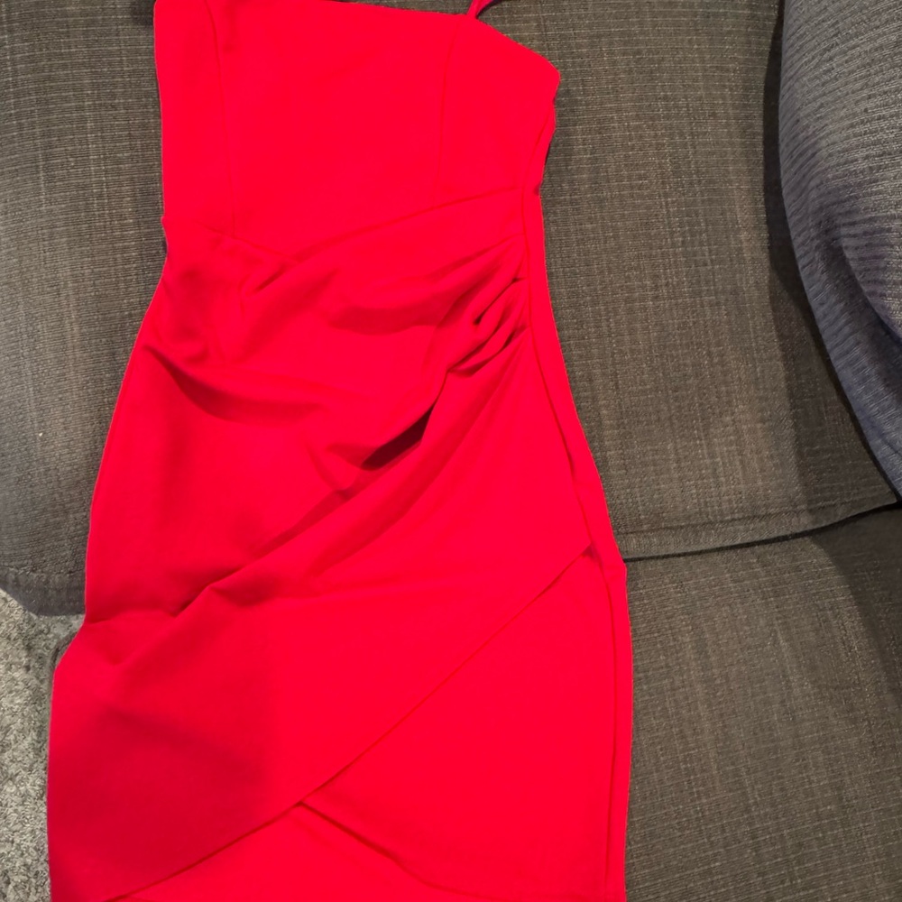 Gently used Small red bodycon dress